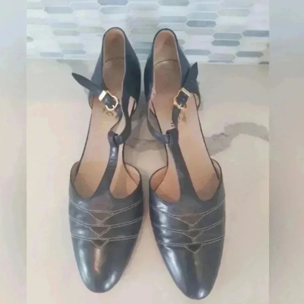 Salvatore Ferragamo blue flats - Picture 5 of 9